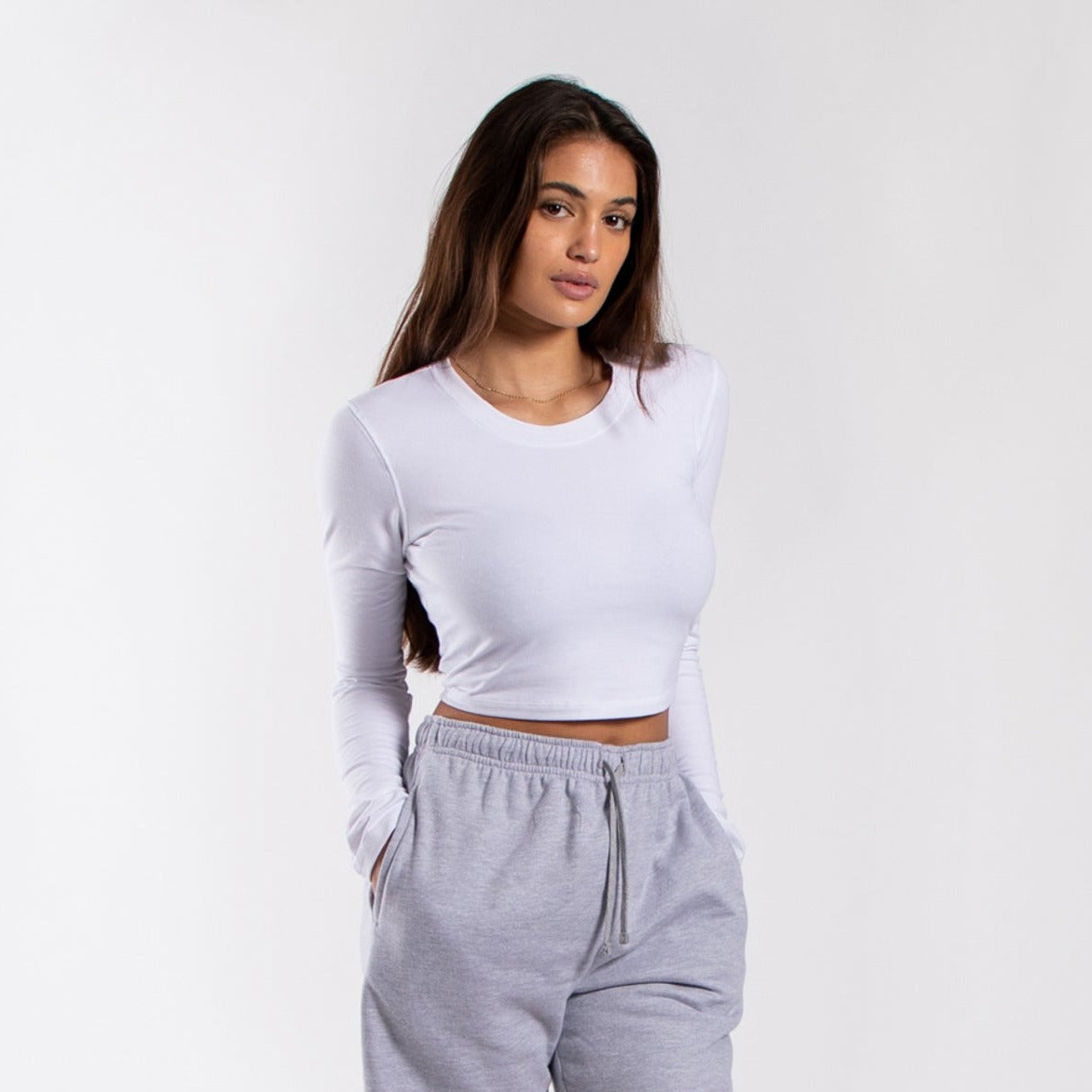 Women's Long Sleeve Baby Tee